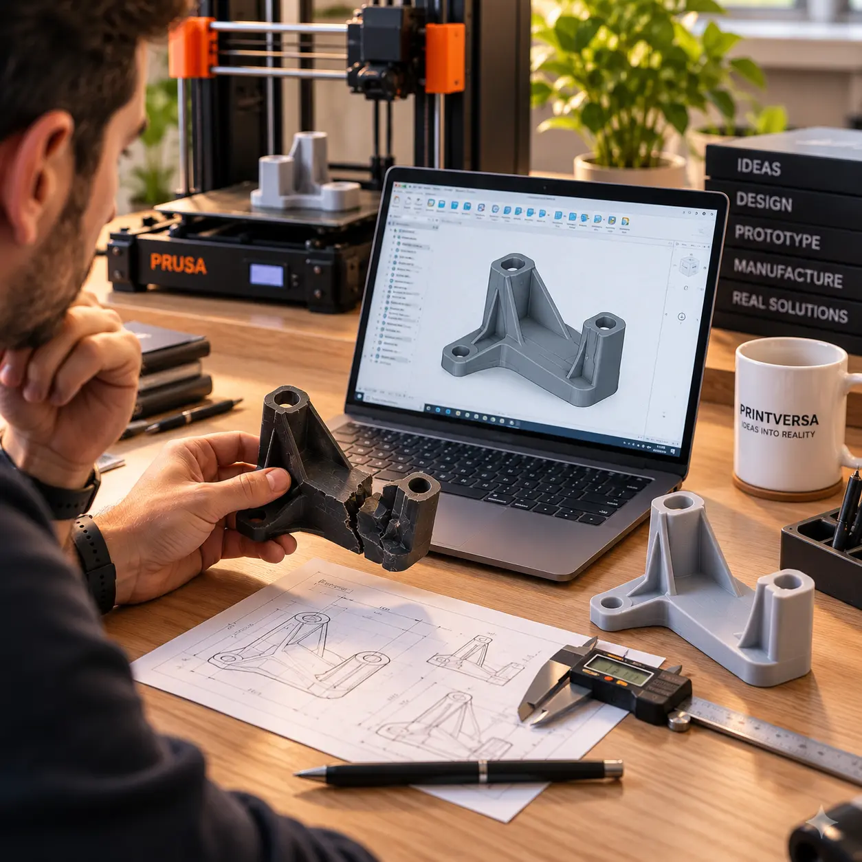 Custom 3D design and reverse engineering service