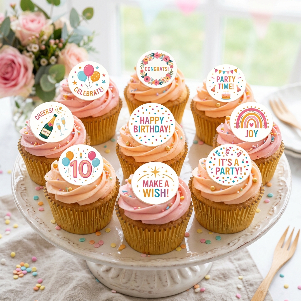 Sugar cookies with fine custom prints